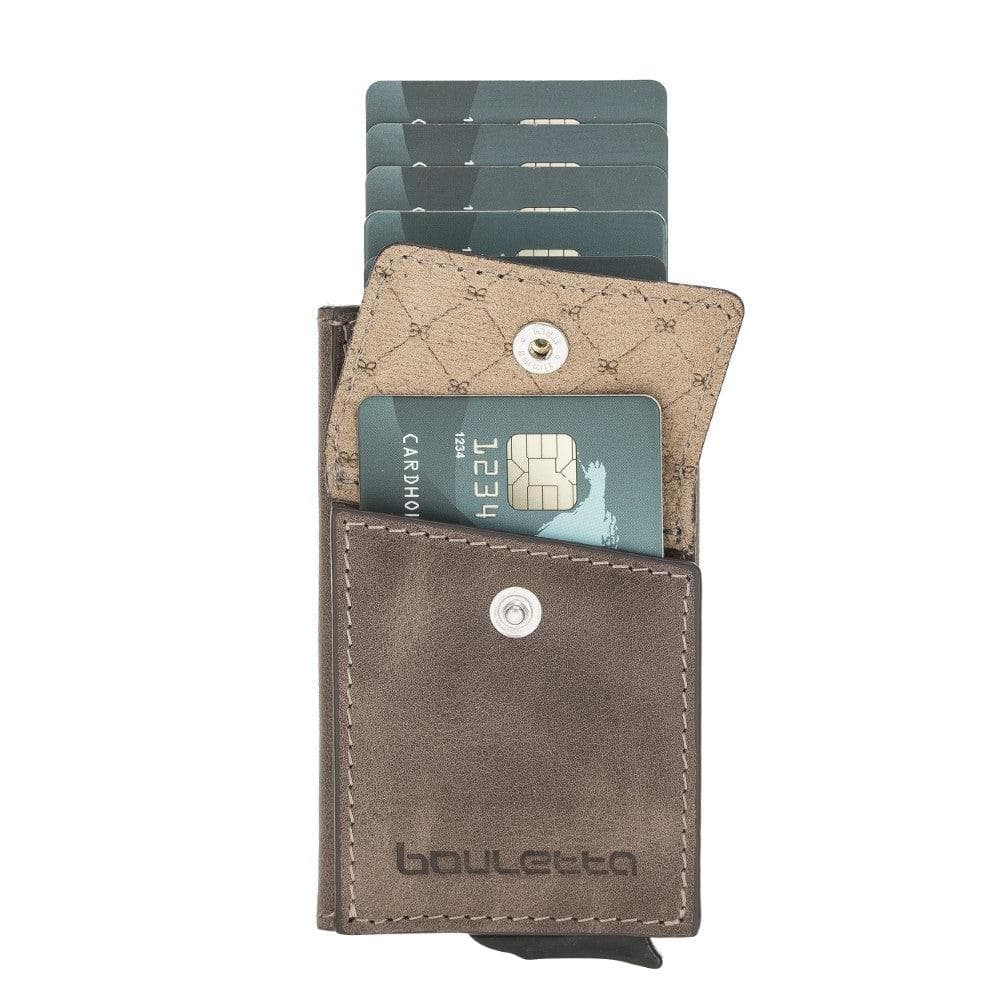 Bouletta Austin Leather Coin Purse / Card Holder with RFID