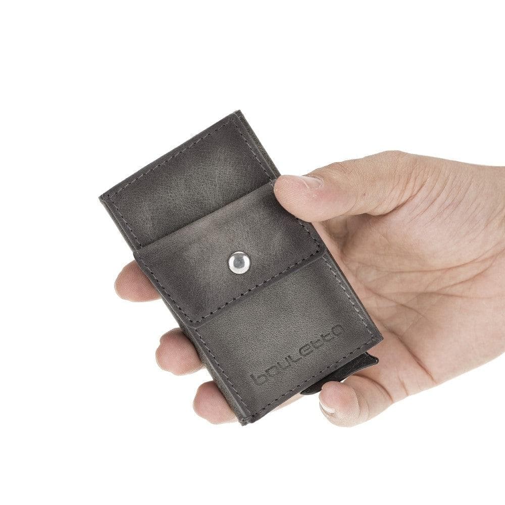 Bayelon Austin Leather RFID Coin Purse & Card Holder
