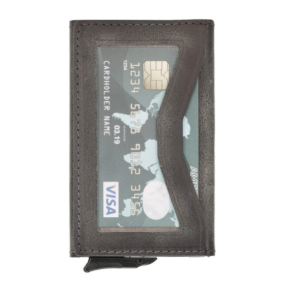 Bouletta Austin Leather Coin Purse / Card Holder with RFID