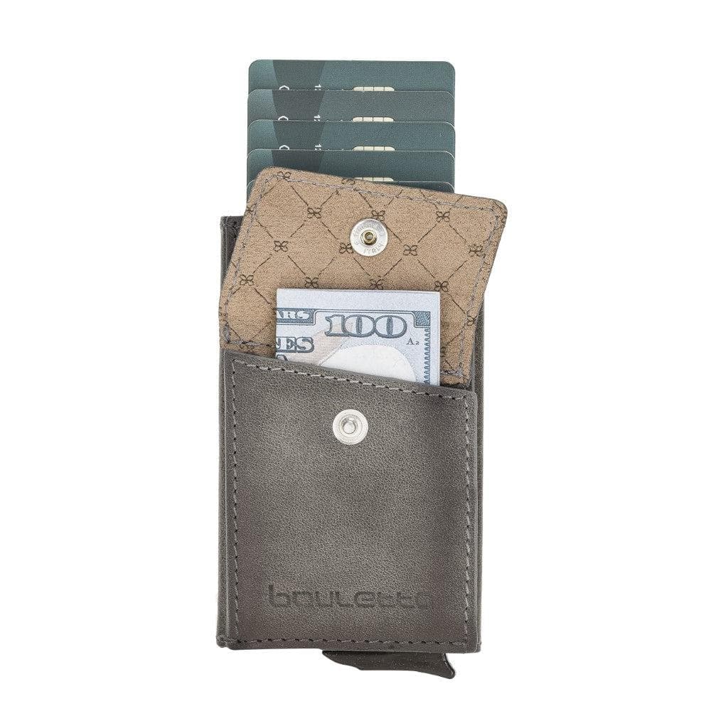 Bouletta Austin Leather Coin Purse / Card Holder with RFID