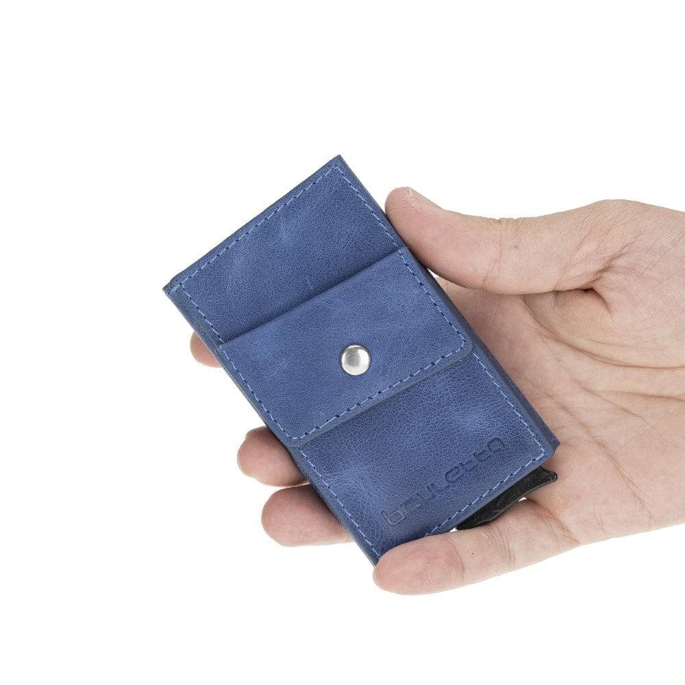Bayelon Austin Leather RFID Coin Purse & Card Holder