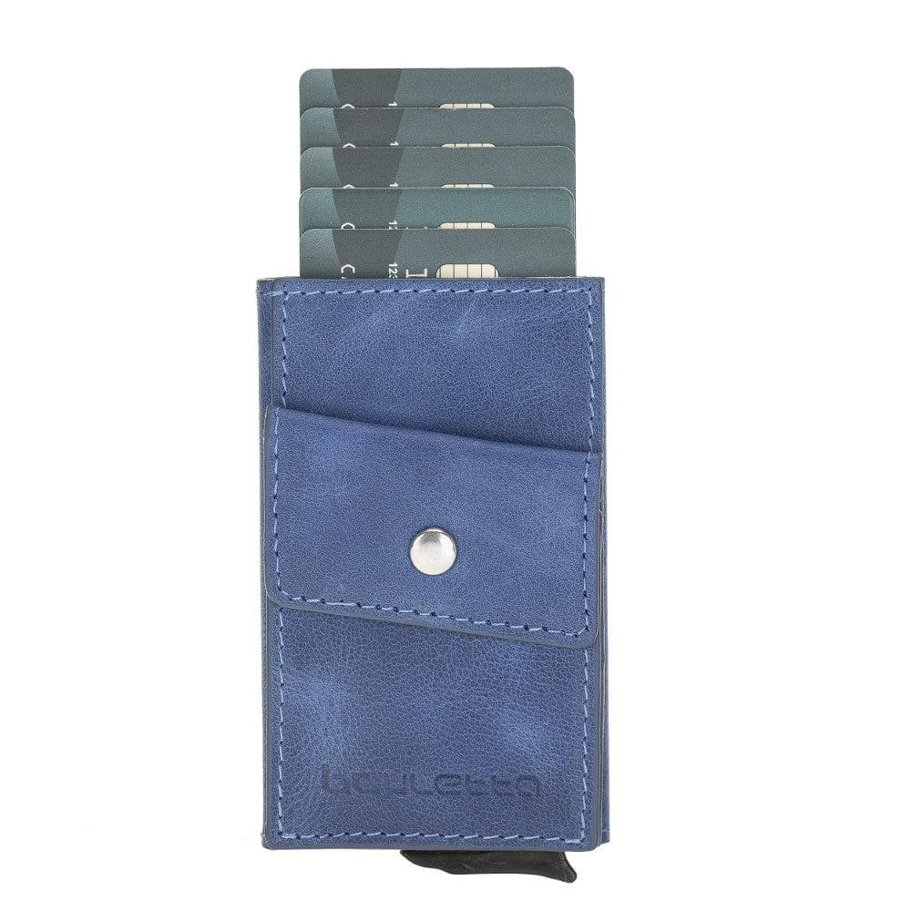 Bouletta Austin Leather Coin Purse / Card Holder with RFID