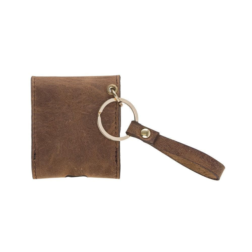 UnBranded Mai Snap AirPods 1 and AirPods 2 Leather Case with Hook