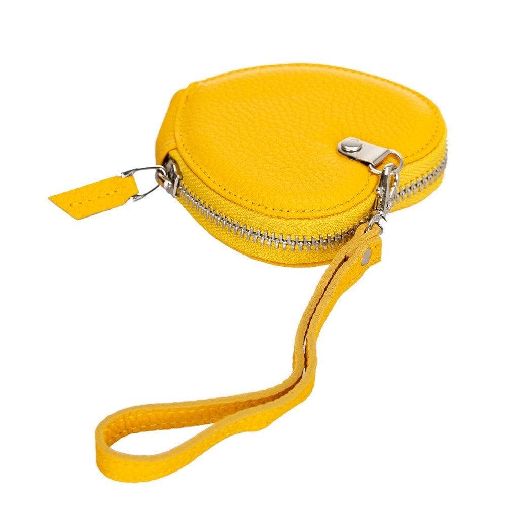 Bayelon Genuine Leather Heart Case for AirPods 1 & 2