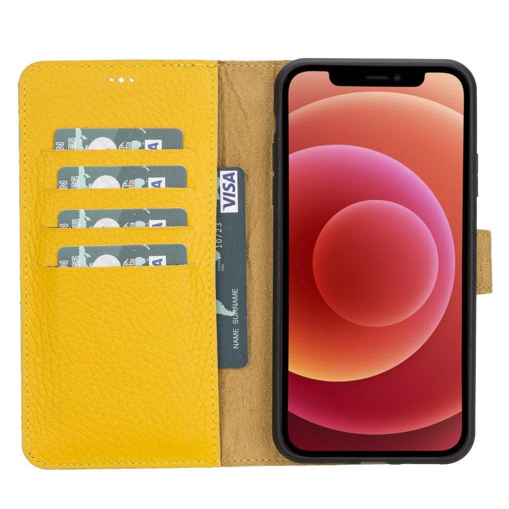 Bayelon Luxury Detachable Leather Wallet Case for iPhone 11 Series