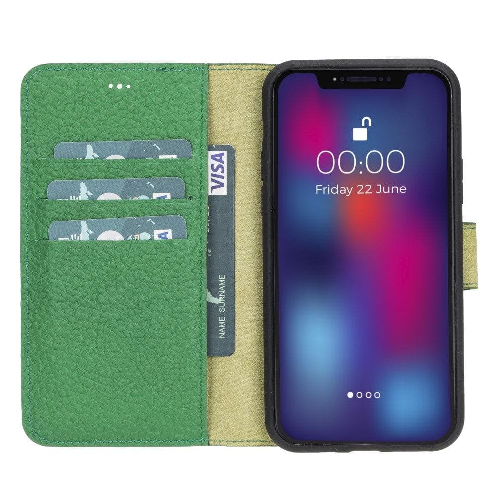 UnBranded Magic iPhone 11 Series Detachable Leather Wallet Case - MW