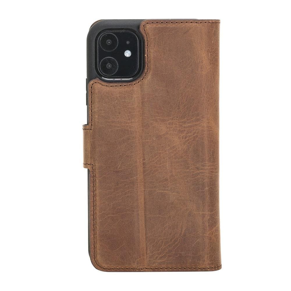 UnBranded Magic iPhone 11 Series Detachable Leather Wallet Case - MW