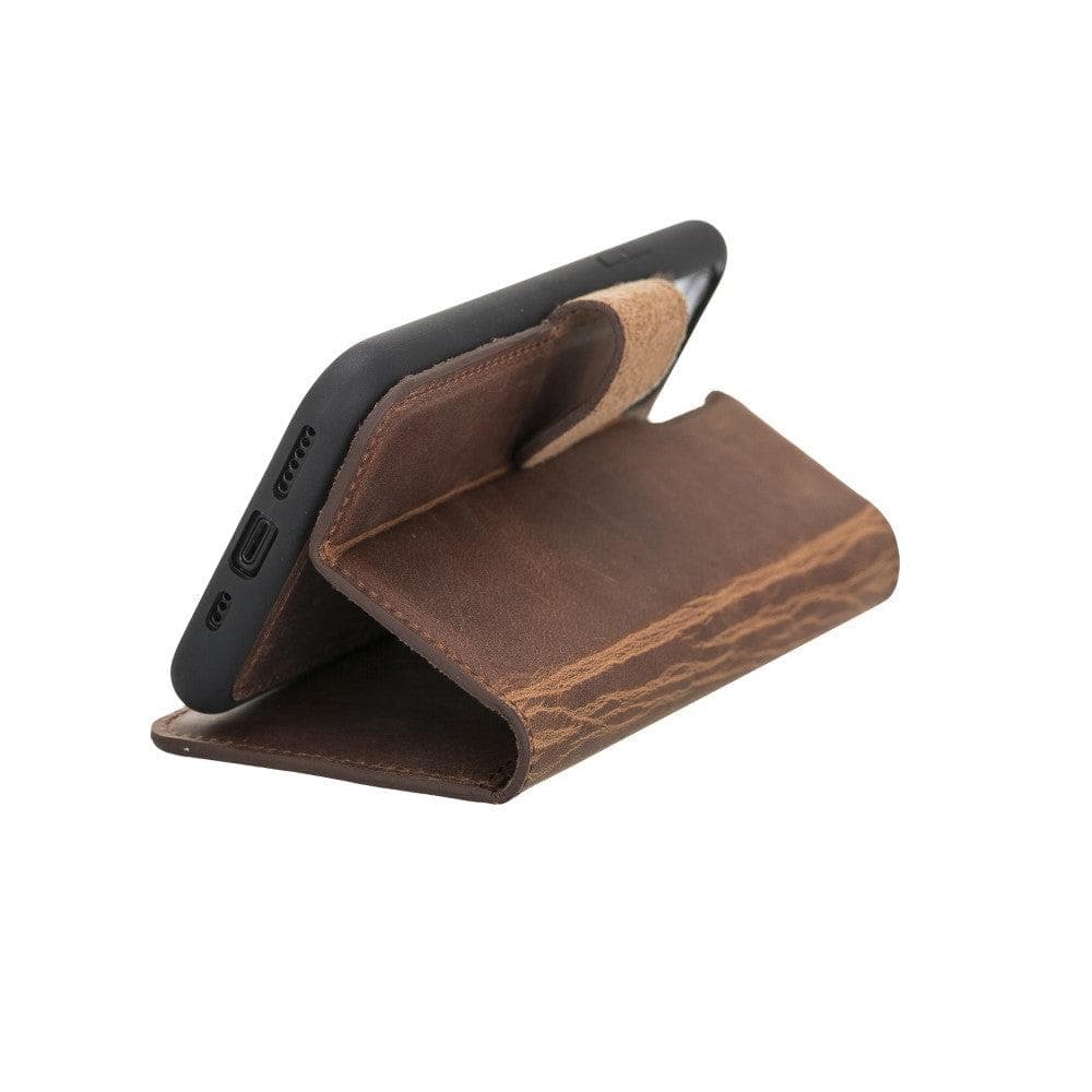 Bayelon Luxury Detachable Leather Wallet Case for iPhone 11 Series