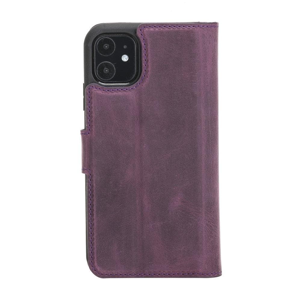Bayelon Luxury Detachable Leather Wallet Case for iPhone 11 Series