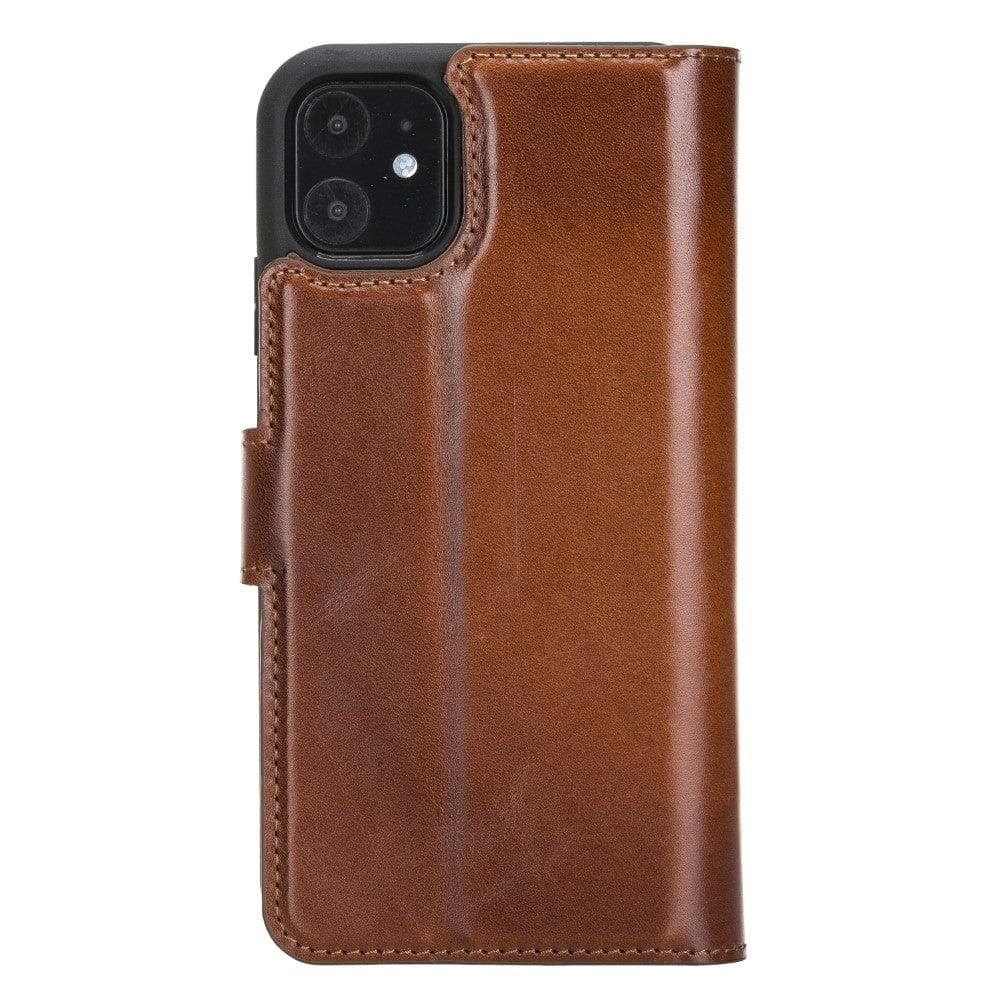 Bayelon Luxury Detachable Leather Wallet Case for iPhone 11 Series