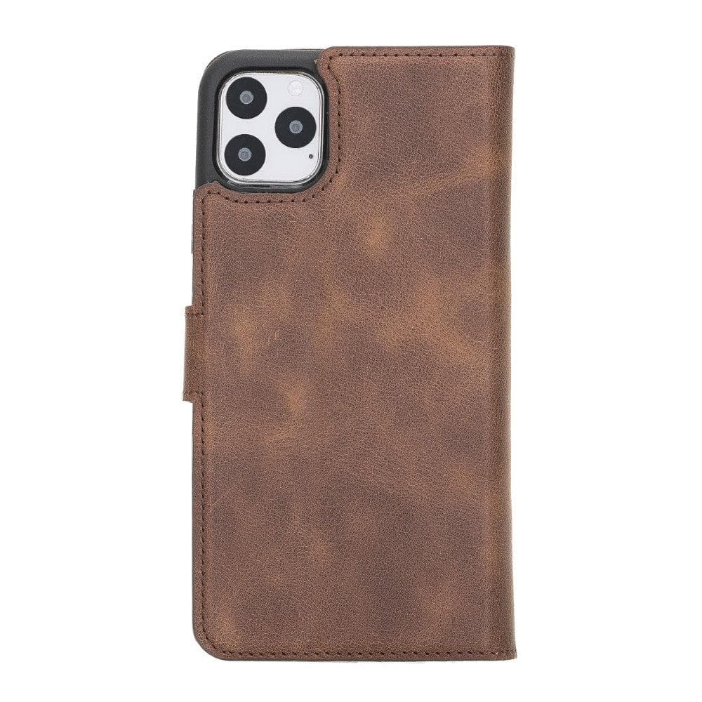 Bayelon Luxury Detachable Leather Wallet Case for iPhone 11 Series