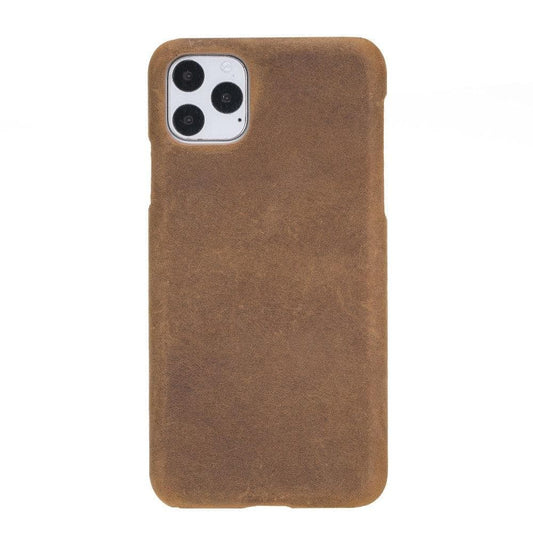 UnBranded Ultimate Jacket iPhone 11 Series Leather Case / UJ Saddle Brown