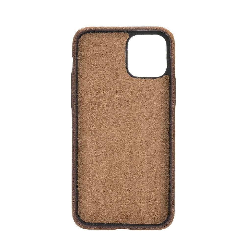 Bayelon Rock Cover iPhone 11 Leather Case - Slim & Stylish