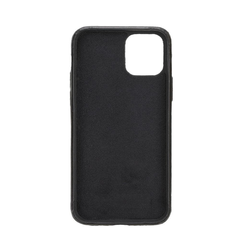 Bayelon Rock Cover iPhone 11 Leather Case - Slim & Stylish