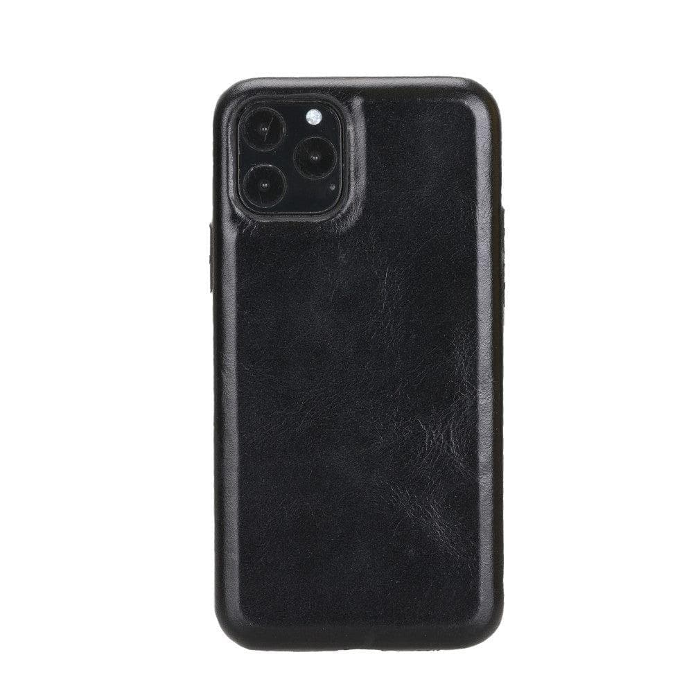 Bayelon Rock Cover iPhone 11 Series Leather Case / RC Black