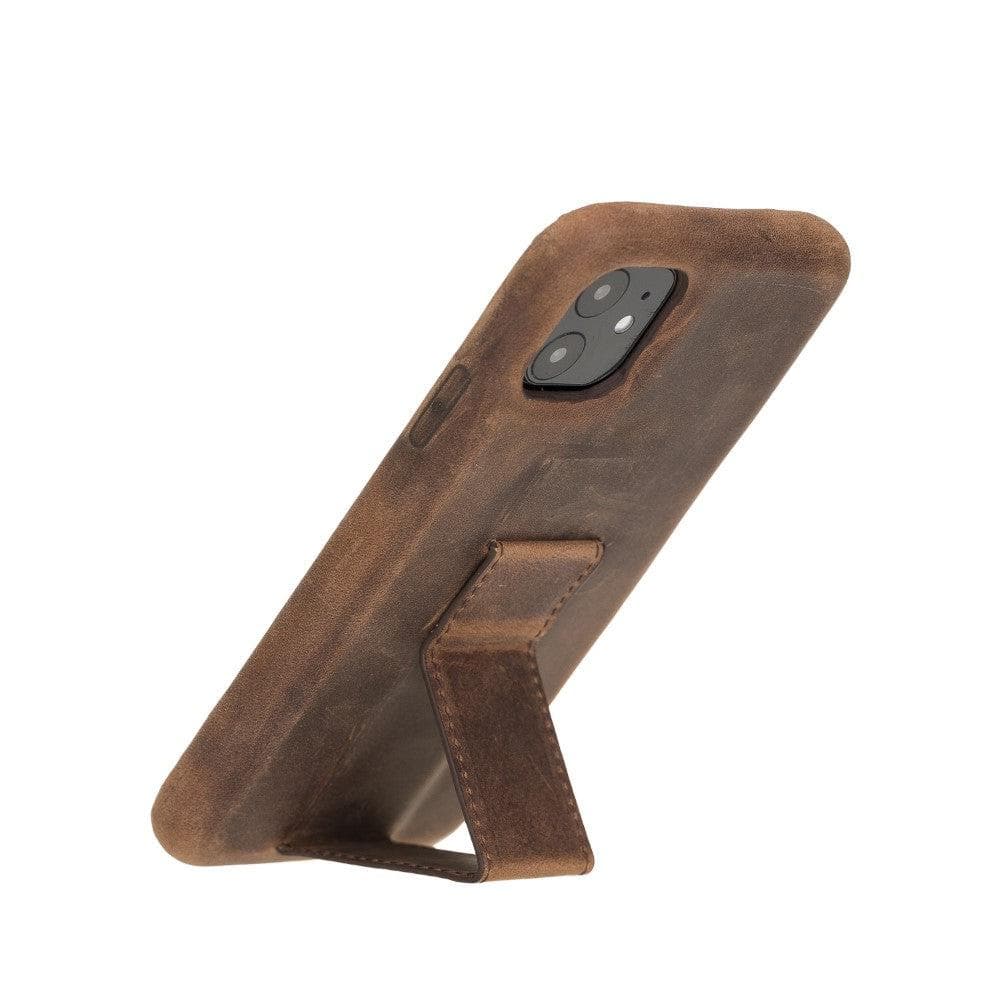 UnBranded Rock Cover Stand iPhone 11 Series Leather Case / RCS