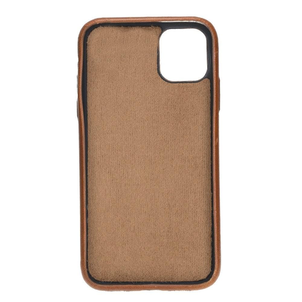 Bayelon Rock Cover Stand Leather Case for iPhone 11 Series