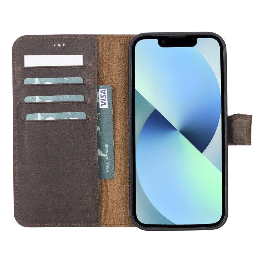 Bouletta Magic iPhone 12 Series Detachable Genuine Leather Wallet Case - MW