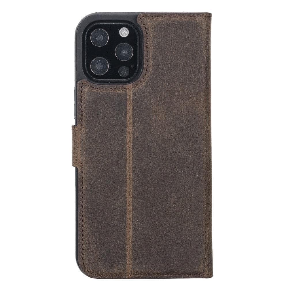 Bouletta Magic iPhone 12 Series Detachable Genuine Leather Wallet Case - MW