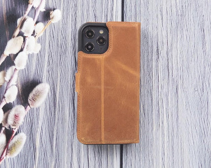 Bouletta Genuine Leather Wallet Case for iPhone 12 Series