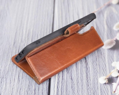 Bouletta Genuine Leather Wallet Case for iPhone 12 Series