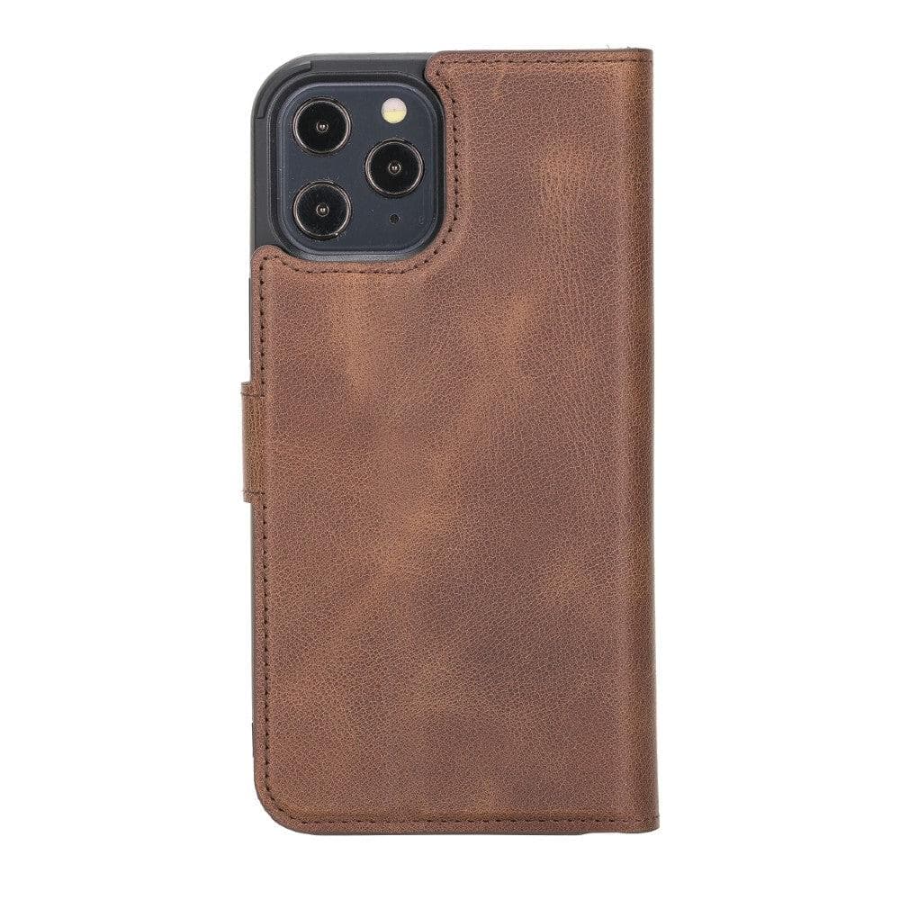 Bouletta Magic iPhone 12 Series Detachable Genuine Leather Wallet Case - MW