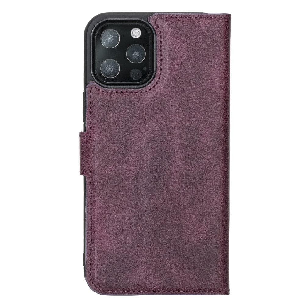 Bouletta Magic iPhone 12 Series Detachable Genuine Leather Wallet Case - MW