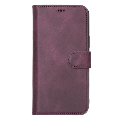 Bouletta Magic iPhone 12 Series Detachable Genuine Leather Wallet Case - MW