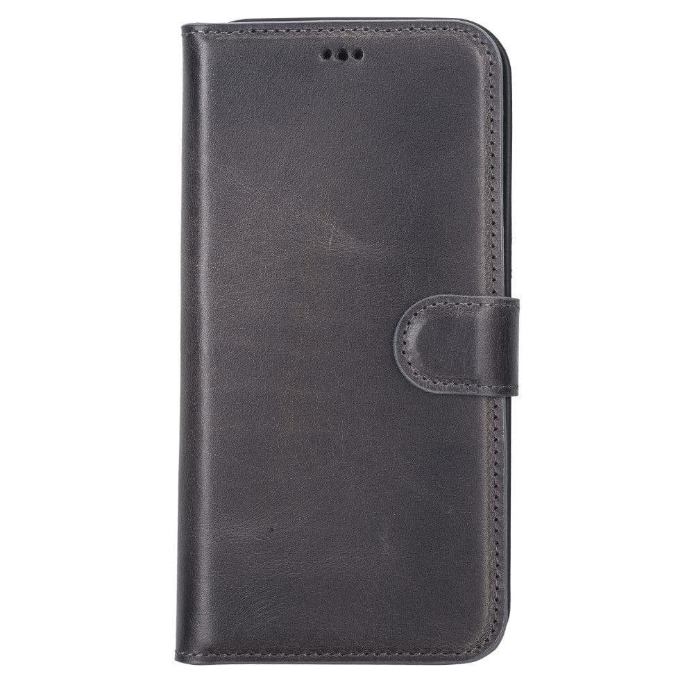 Bouletta Magic iPhone 12 Series Detachable Genuine Leather Wallet Case - MW