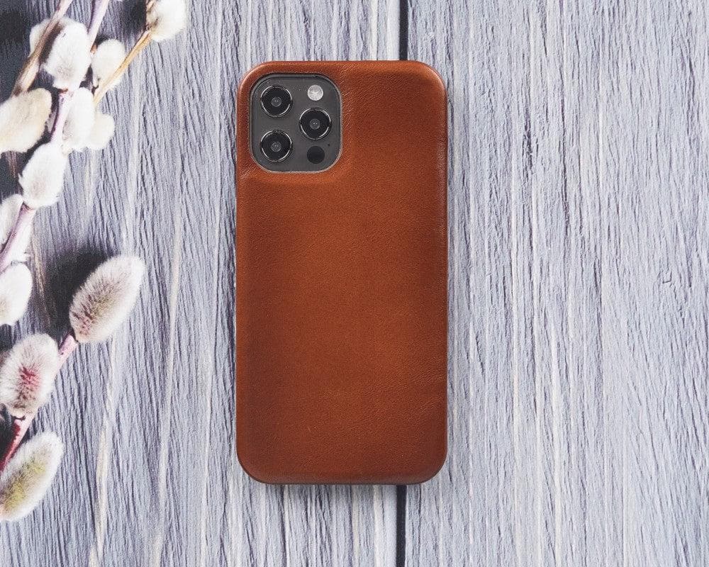 Bouletta F360 iPhone 12 Pro Max Leather Case Tan