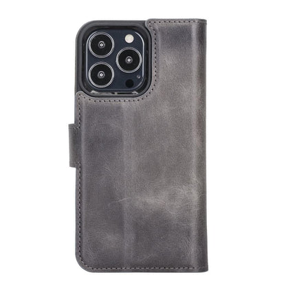 UnBranded Magic iPhone 13 Series Detachable Leather Wallet Case - MW