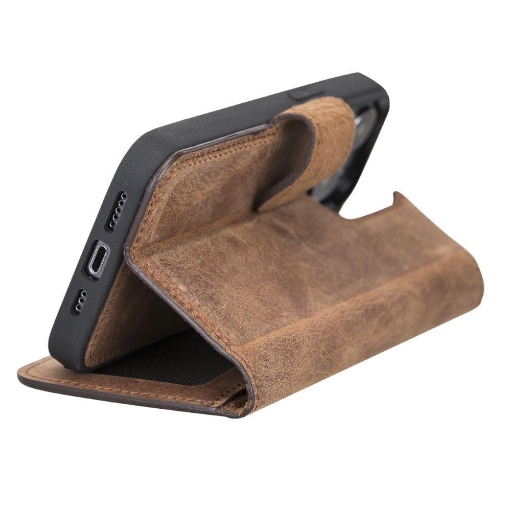 Bayelon Detachable Leather Wallet Case for iPhone 13 Series