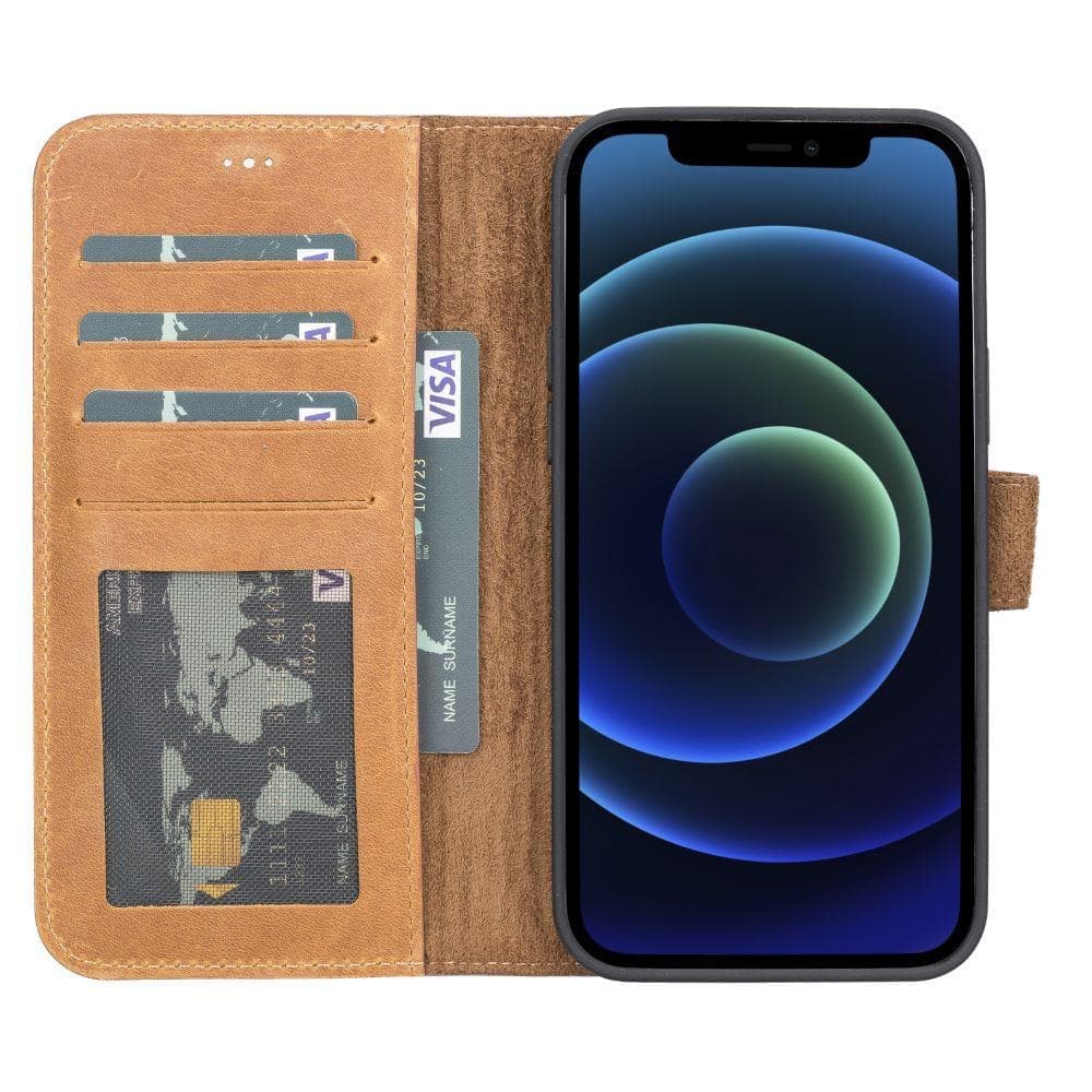 Bayelon Detachable Leather Wallet Case for iPhone 13 Series