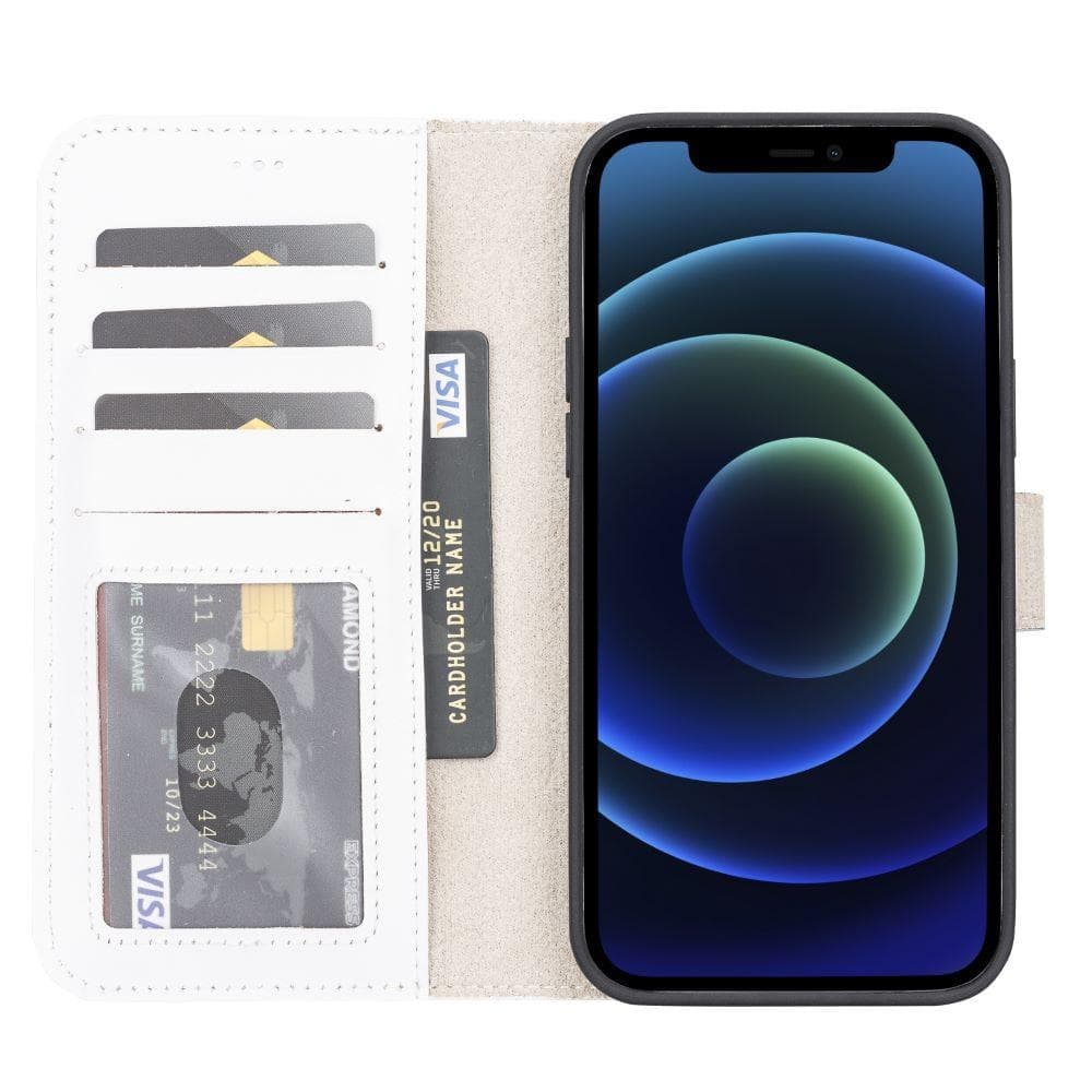 Bayelon Detachable Leather Wallet Case for iPhone 13 Series