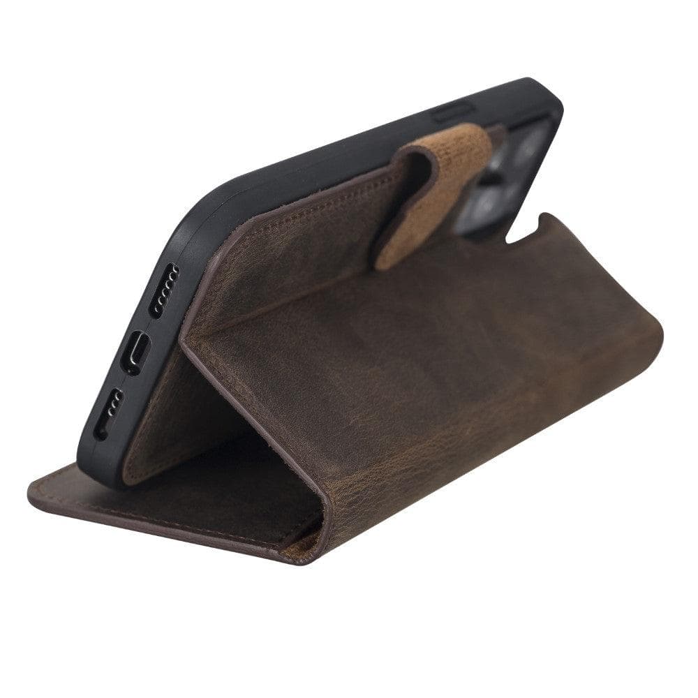 Bayelon Detachable Leather Wallet Case for iPhone 13 Series