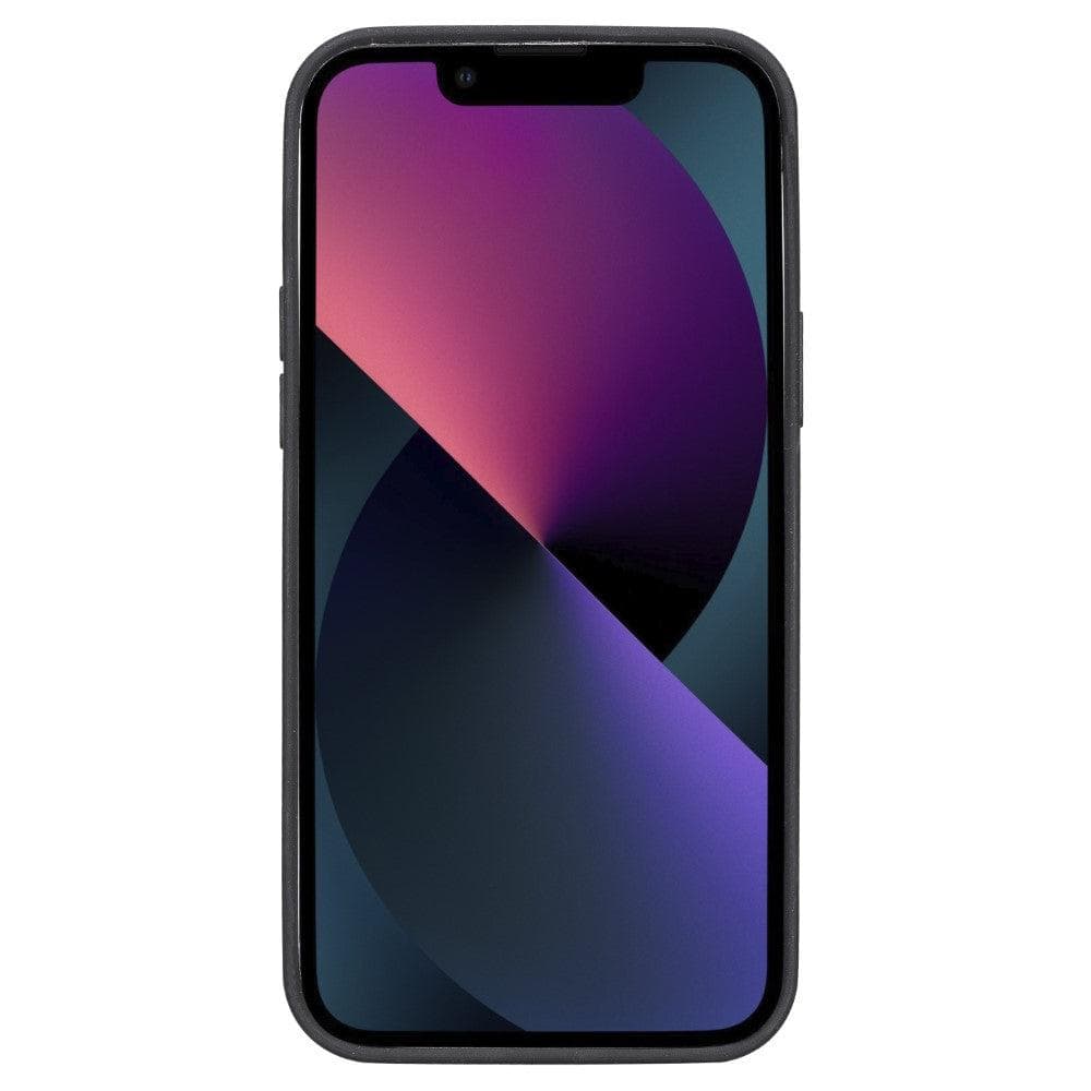 Bayelon Flex Cover Leather Back Case for iPhone 13 Series