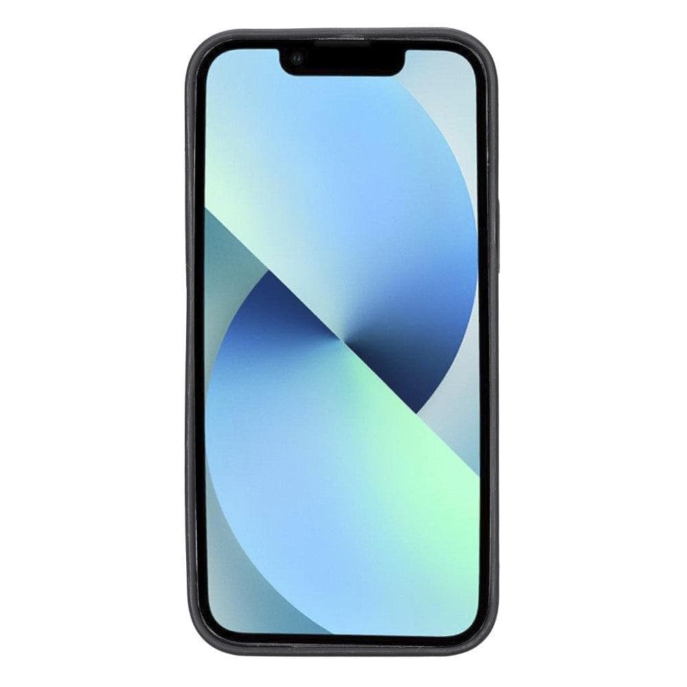 Bayelon Flex Cover Leather Back Case for iPhone 13 Series