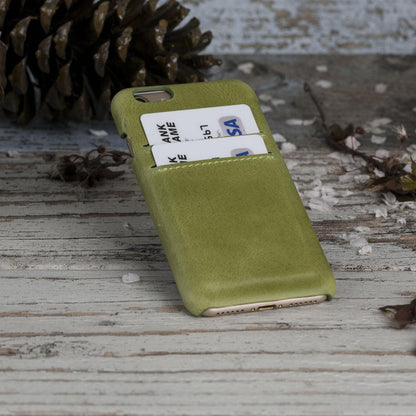 Bayelon Ultimate Jacket CC iPhone 6/6S Leather Case / UJ CC Olive