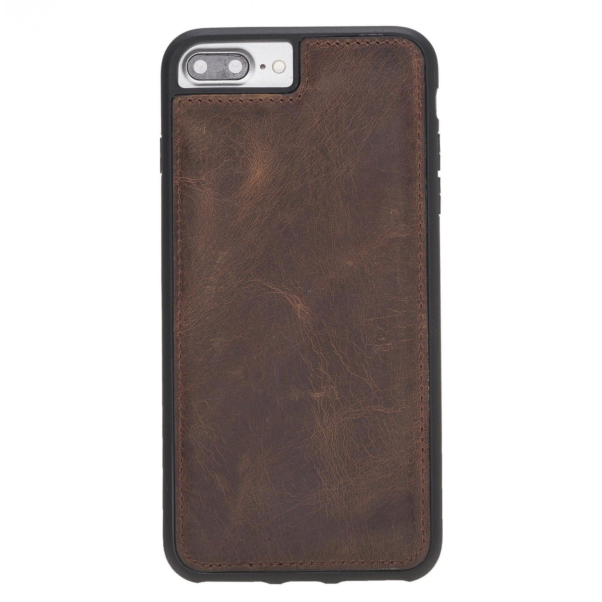 UnBranded Flex Cover iPhone 7 Plus / 8 Plus Genuine Leather Back Cover / FXC Saddle Brown