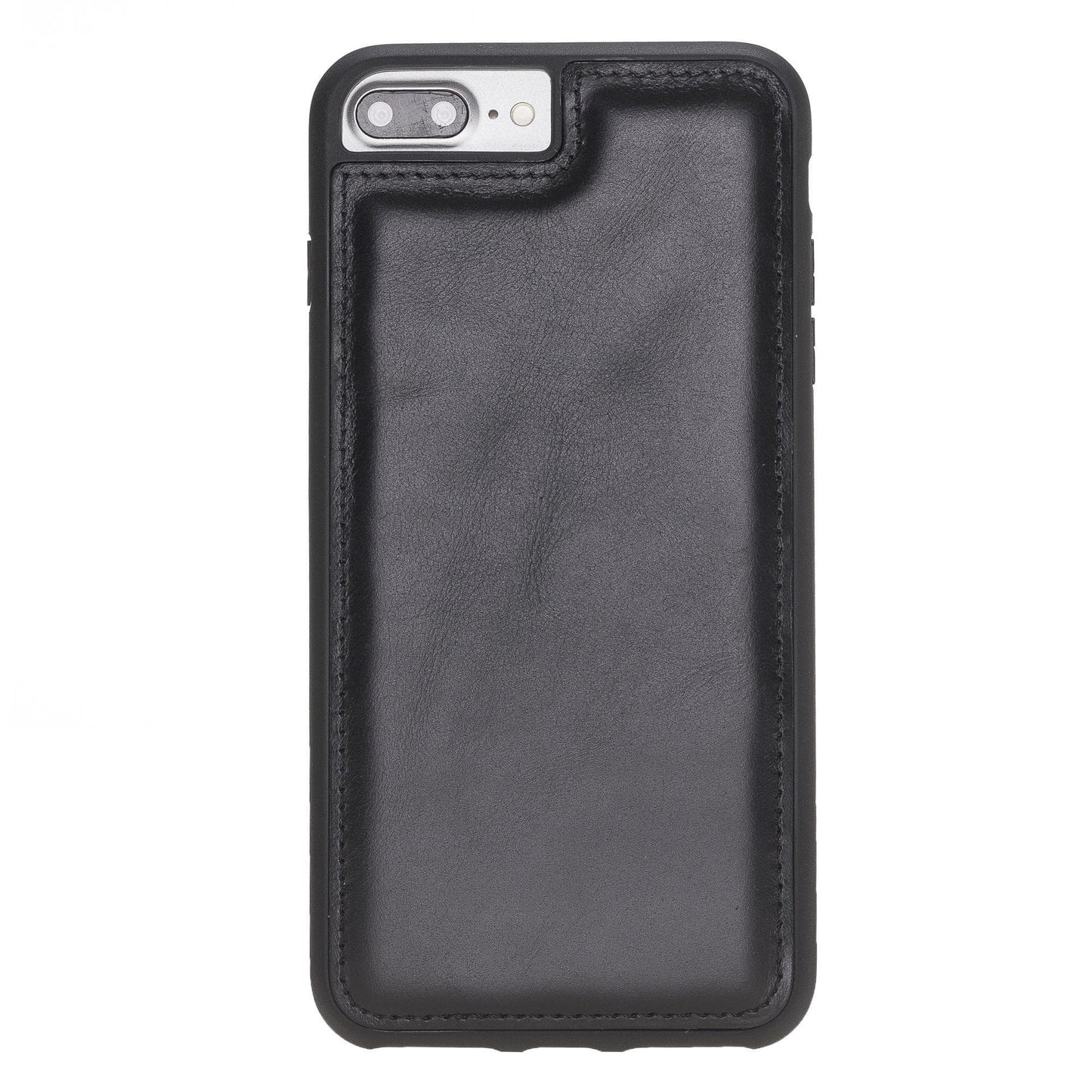 UnBranded Flex Cover iPhone 7 Plus / 8 Plus Genuine Leather Back Cover / FXC Black