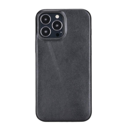 Bayelon Rock Cover iPhone 13 Series Leather Case / RC Black