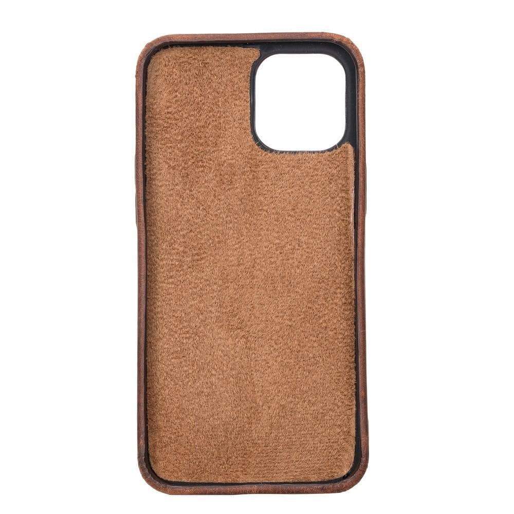 UnBranded Rock Cover iPhone 12 Series Genuine Leather Case / RC