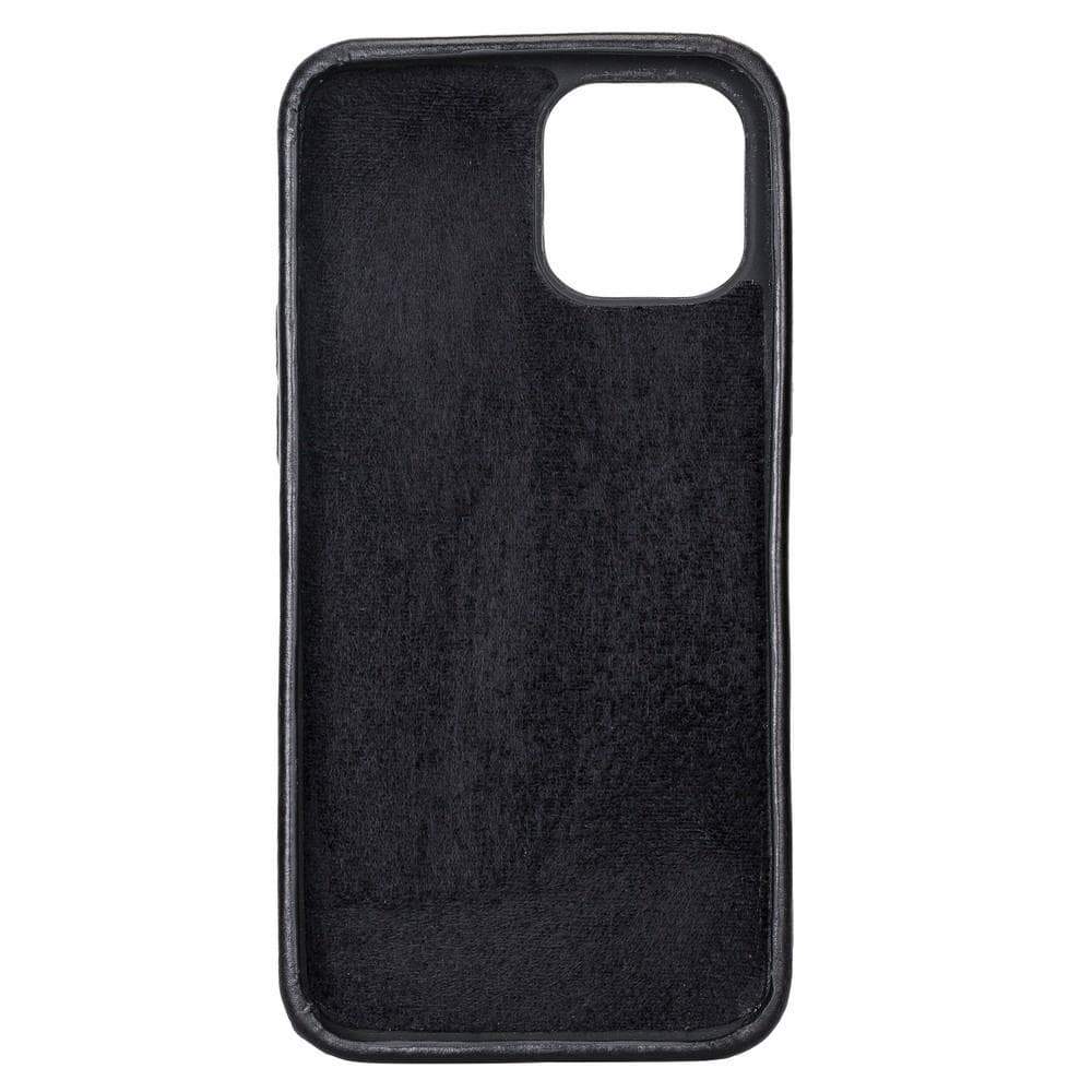 UnBranded Rock Cover iPhone 12 Series Genuine Leather Case / RC