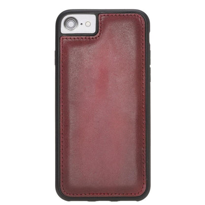 UnBranded Flex Cover iPhone 7/8/SE2/SE3 Series Genuine Leather Back Cover / FXC Red