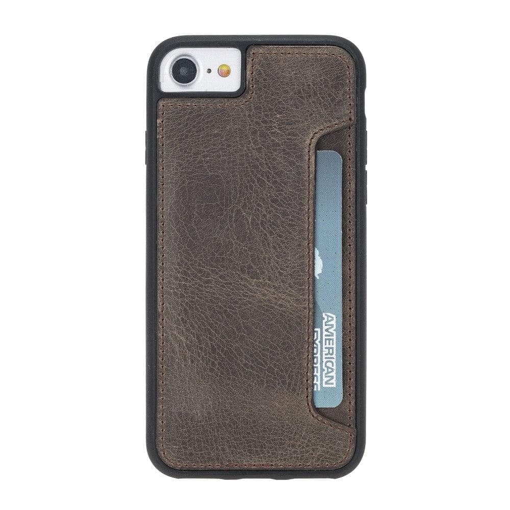 UnBranded Flex Cover iPhone 7/8/SE2/SE3 Series Genuine Leather Back Cover / FXC Brown