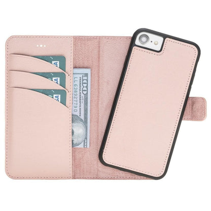 UnBranded Magic iPhone SE/8/7 Detachable Leather Case / MW Pink