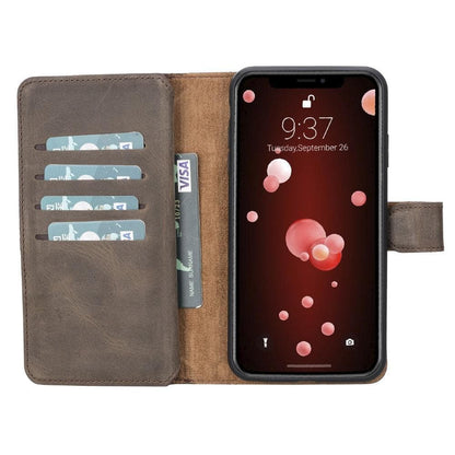 Bouletta Double Magic Leather Wallet Case for iPhone XS Max