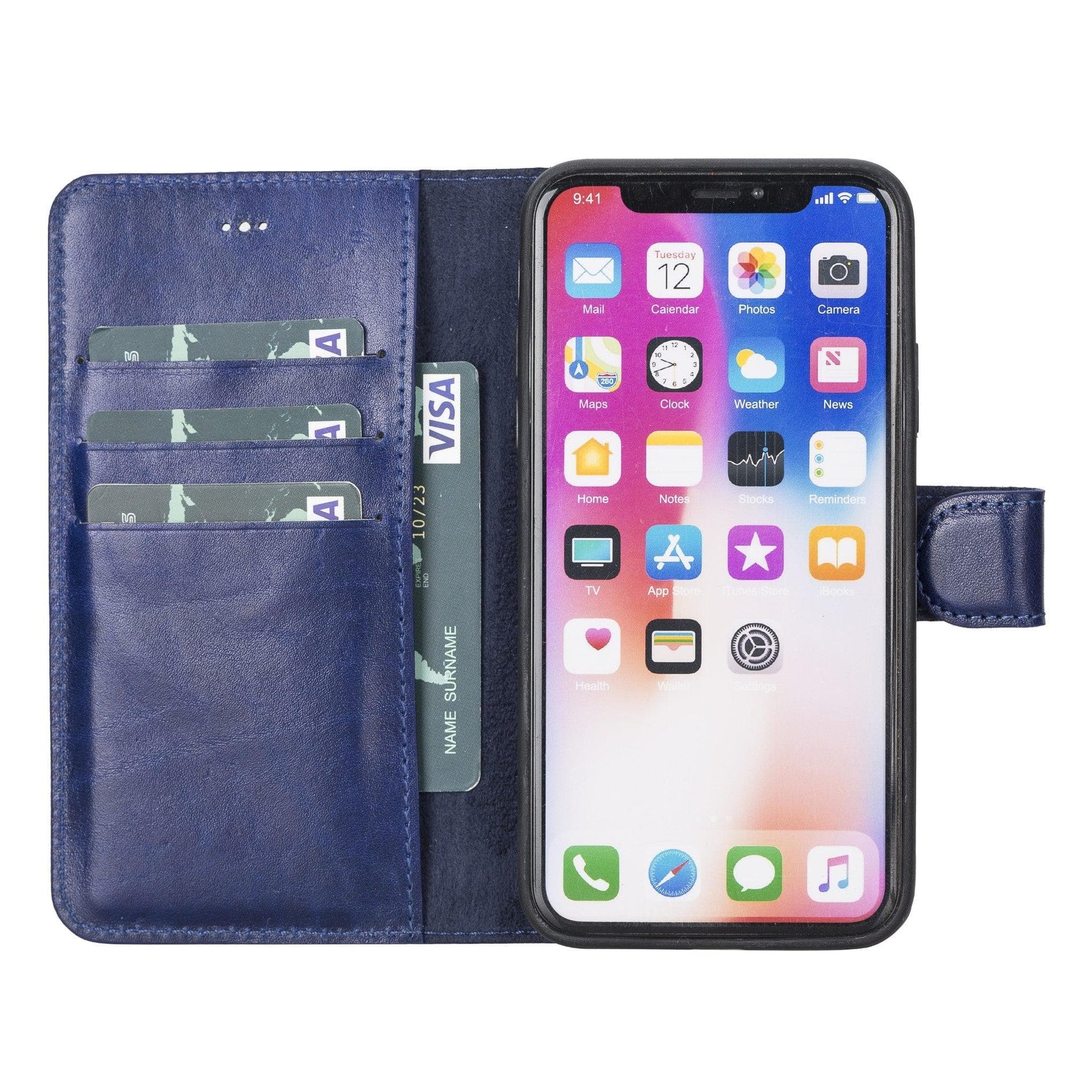 UnBranded Magic iPhone X Series Detachable Leather Case / MW