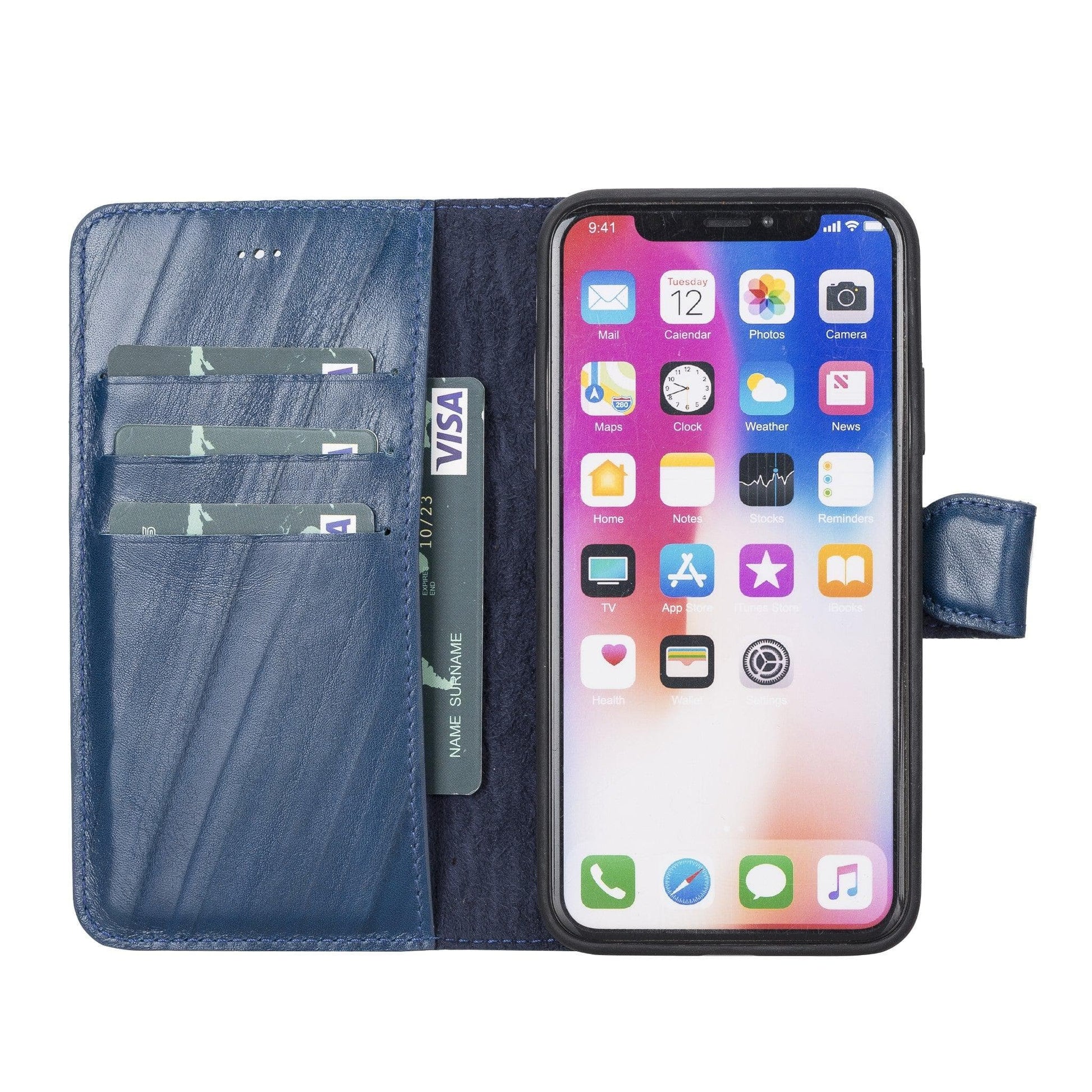 UnBranded Magic iPhone X Series Detachable Leather Case / MW