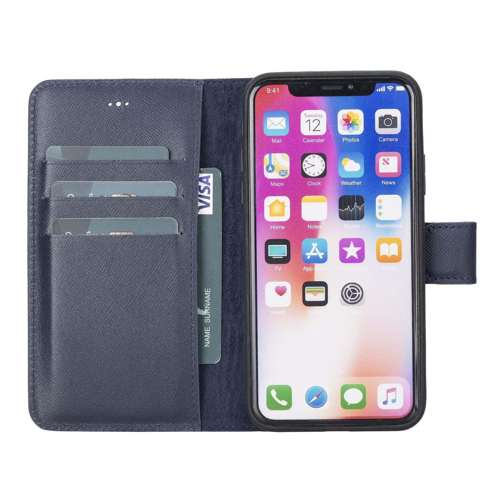 UnBranded Magic iPhone X Series Detachable Leather Case / MW